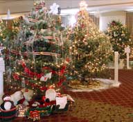 Christmas Trees on display at the 2004 Vermont Holiday Festival