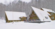 Snow at Birch Ridge Inn, November 26, 2005