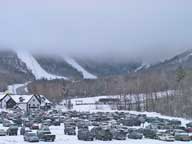 Killington Peak shrouded in haze, January 5, 2006 at 2:00 PM