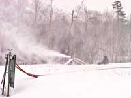 Snow Guns blasting at Killington, January 19, 2006, 10:45 AM