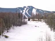 Killington Peak for Green Side, Hole 2, Killington Resort Golf Course, February 4, 2006, 12:30PM