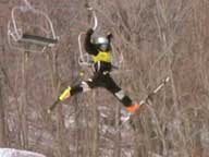 Practicing in the Mogul Field at Bear Mountain, March 23, 2006, 12:00 Noon