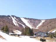 Killington Peak from base of Superstar Lift, March 28, 2006, 11:15 AM