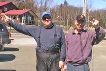 Billy Mac and Bill Vog bid goodbye until golf season, March 29, 2006, 11:45 AM, at Sushi Yoshi on Killington Road