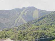 =Killington Peak in the haze of summer.