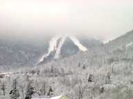 Killington Peak covered in clouds