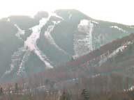 Haze over Killington Peak at Noon Time