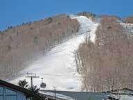 Snow making operations underway on Highline