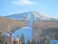 =Pico Mountain in the late afternoon sun. Friday January 26, 2007