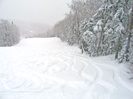 Upper Bear Claw.<br />(I took the line down the right up agains the trees.)