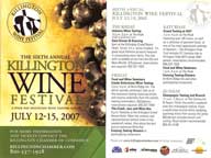 Killington Wine Festival returns this year July 12 to July 15