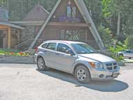 Mary's new car, a Dodge Caliber