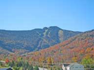 Killington Peak on a beautiful fall morning.