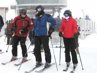 Rogues gallery at Killington Peak. Billy B., Ray, Mary