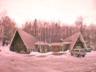 >Birch Ridge Inn under orange glow near sunset January 11, 2008