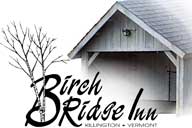 Birch Ridge Inn Logo and Covered Carriageway