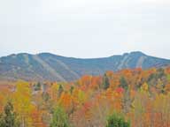 Killington area taking on a golden hue