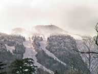 Snow making in full swing on Killington Peak