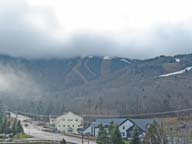 Killington Peak shrouded in clouds