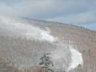 Snow making at Rams Head on Caper