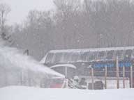 Snowgun at Superstar Quad leading to Snowshed