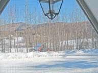 View from my office window at the Birch Ridge Inn at Killington