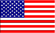 The stars and stripes of the United States of America
