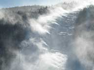 Snow making in full swing on Superstar