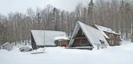 Snow covering the Birch Ridge Inn