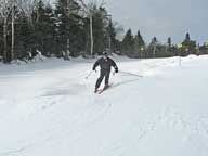 Bill coming out of the seeded bumps on Upper Royal Flush