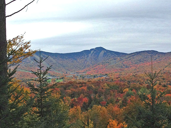 Killington Peak in it's fall finery