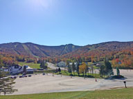 Nice color showing on the lower elevations of Killington.