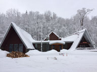 Birch Ridge Inn buried in early season snow