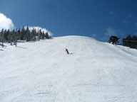 Mary on the upper headwall of Superstar